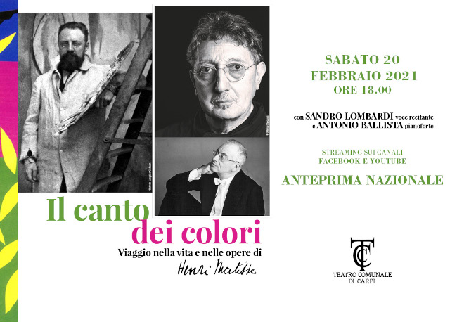 Il Canto dei Colori - Sandro Lombardi voce recitante, Antonio Ballista pianoforte