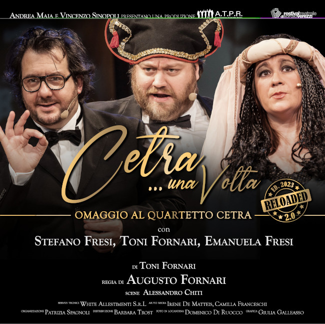 Cetra…una volta - teatro - di Toni Fornari regia Augusto Fornari - Sabato 21 e Domenica 22 ottobre